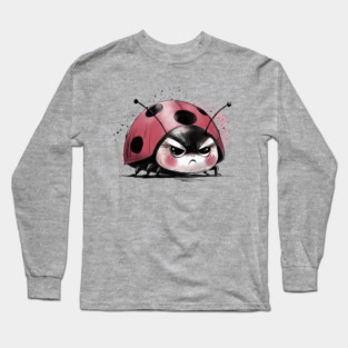 Grumpy Ladybug Long Sleeve T-Shirt