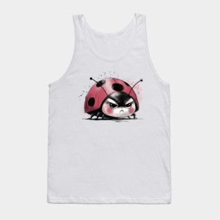 Grumpy Ladybug Tank Top
