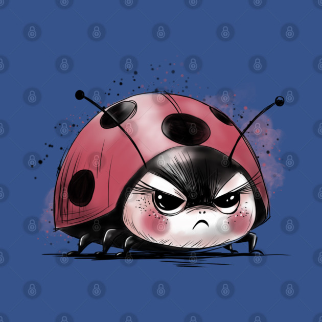 Grumpy Ladybug by H. R. Sinclair