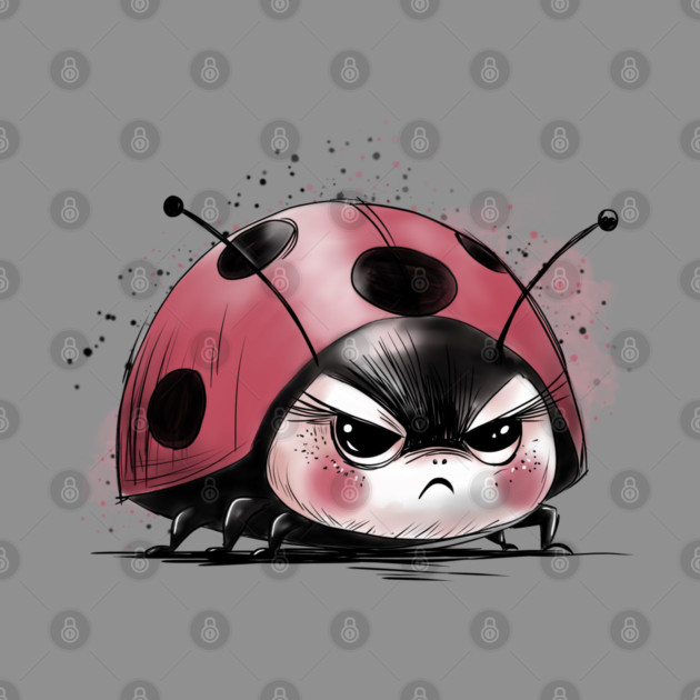 Grumpy Ladybug by H. R. Sinclair