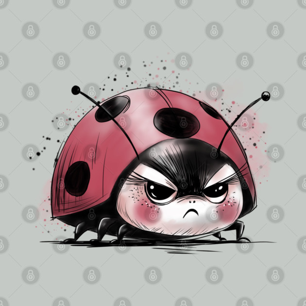 Grumpy Ladybug by H. R. Sinclair