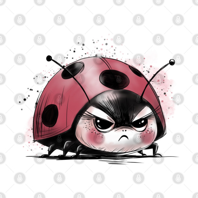 Grumpy Ladybug by H. R. Sinclair