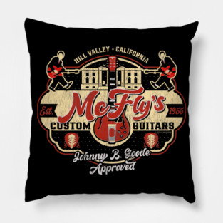 Back to the Future McFly's Custom Guitars Worn Pillow