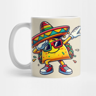 Dabbing Taco Cinco de Mayo – Funny Kids Mug