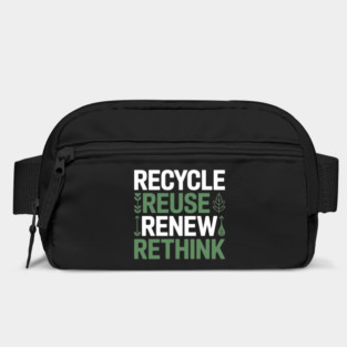 Recycle Reuse Renew Rethink Bag