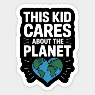 This Kid Cares About The Planet Magnet