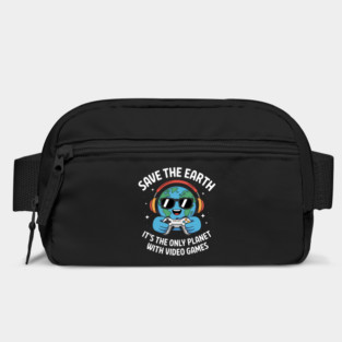 Save The Earth It's The Only Planet With Video Games Bag