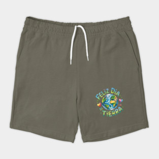 Feliz Dia De La Tierra Shorts