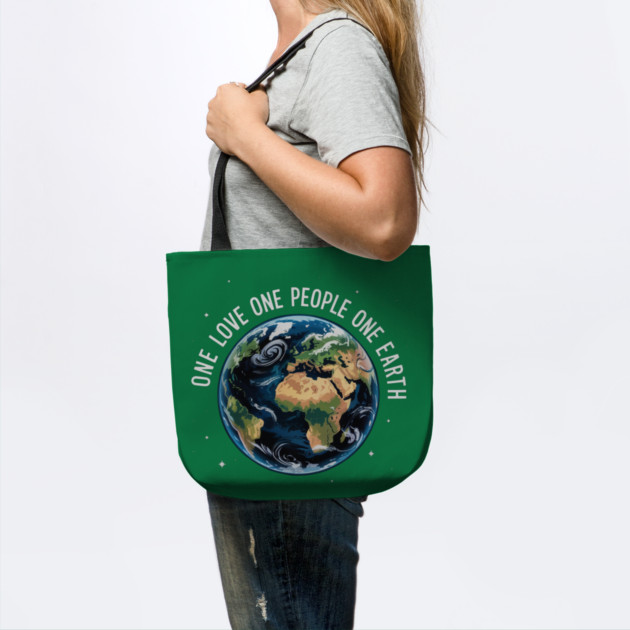 One Love One People One Earth by Creatifly Graphic Tees