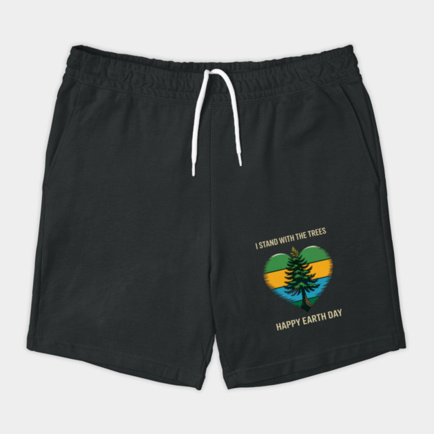 I Stand With The Trees Happy Earth Day by Creatifly Graphic Tees