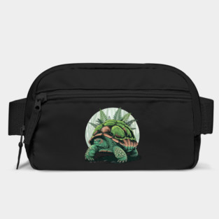 Giant Tropical Forest Tortoise with Lush Green Ferns 2 Bag