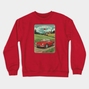 Rush band, Red Barchetta Crewneck Sweatshirt
