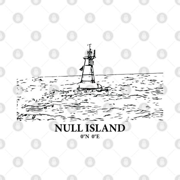 Null Island - 0°N 0°E by Lakeric