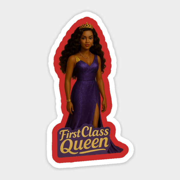 FirstClassQueen Sticker by FirstClassQueen