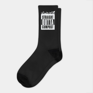 StraighOutta Compos- Gardening Socks