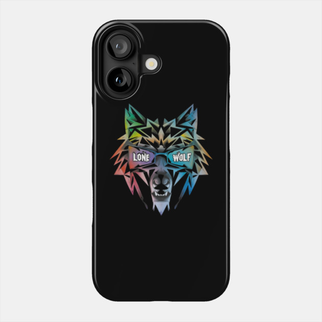 Lone Wolf. Independent Warrior! Phone Case by JumpRopeaDope