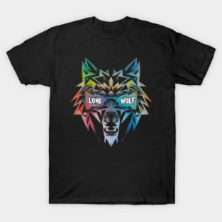Lone Wolf. Independent Warrior! T-Shirt