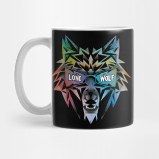 Lone Wolf. Independent Warrior! Mug