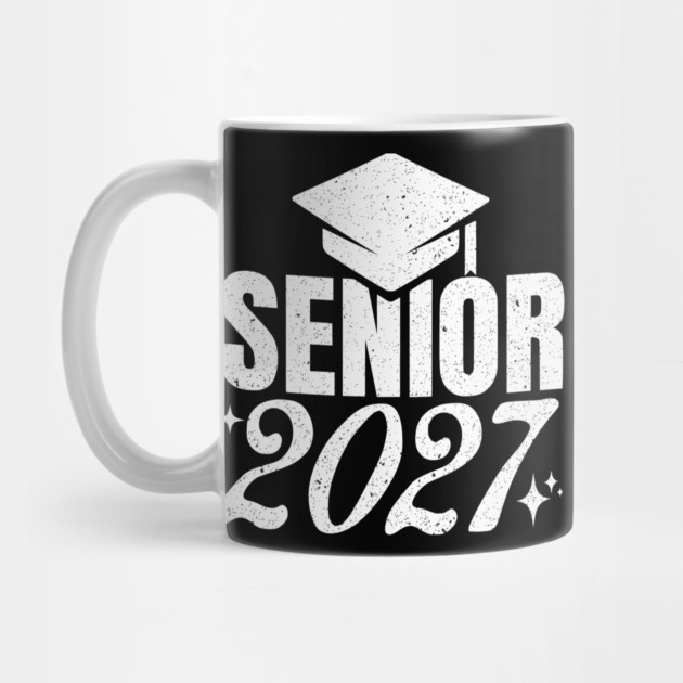 Senior - 2027 - Graduation - Class - of - 2027 - Retro by ArtistTee ⭐⭐⭐⭐⭐