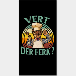 Swedish Chef RETRO Posters and Art
