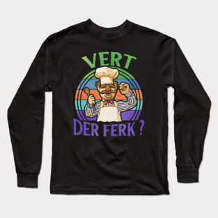 Swedish Chef FUN COLOR Long Sleeve T-Shirt