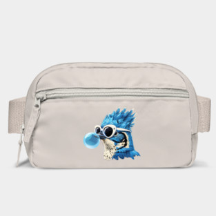 Blue Jay Wearing Sunglasses Bag