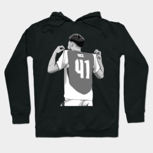 Declan Rice Black and White Version Hoodie