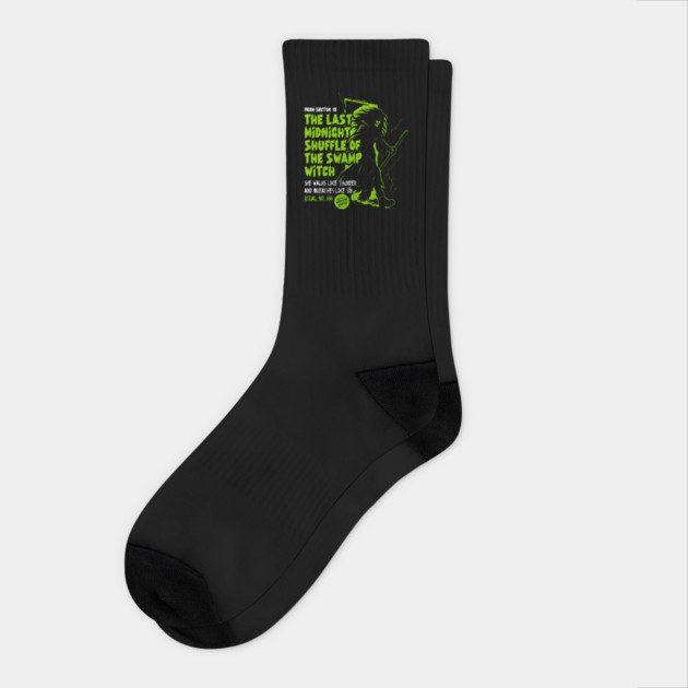 THE LAST MIDNIGHT SHUFFLE OF THE SWAMP WITCH Socks by artslaves