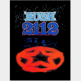 Rush band Posters and Art