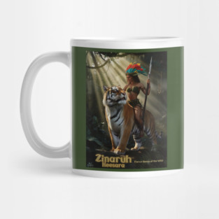 Zinaruh Keesara - Fierce Queen of the Wild Mug