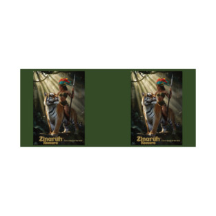 Zinaruh Keesara - Fierce Queen of the Wild T-Shirt