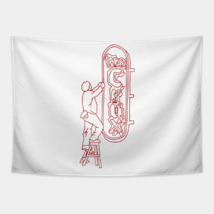djo merch Tapestry