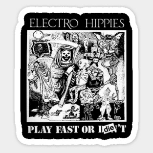 Electro Hippies Sticker