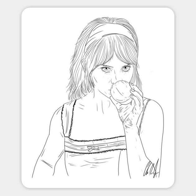 Companion: Iris [Outline] Magnet by 51Deesigns