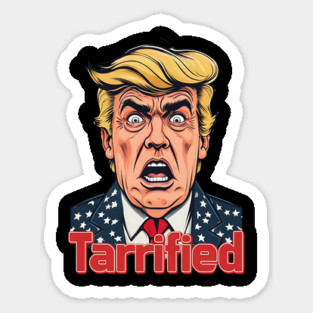 Tarrified Sticker