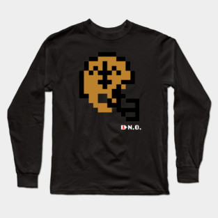 NO Saints Tecmo Bowl Helmet Long Sleeve T-Shirt