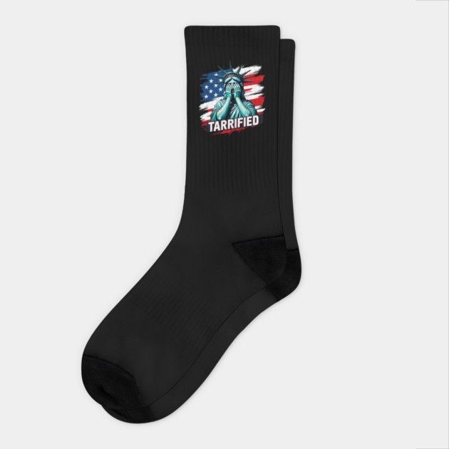 Tarrified Socks by Creatifly Graphic Tees