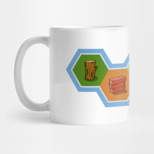 All Resources Zigzag Lineup with Water Mug