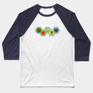 All Resources Zigzag Lineup with Water Baseball T-Shirt