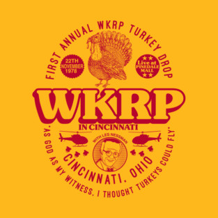Wkrp 1st annual turkey drop T-Shirt