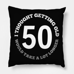 50TH-BIRTHDAY Pillow