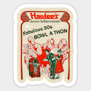 Hardee's - Bowling - Bowl A Thon Sticker