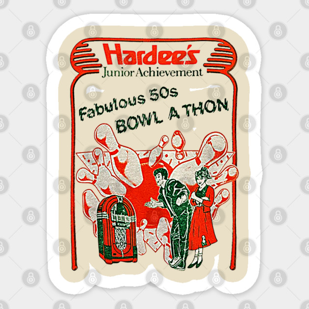 Hardee's - Bowling - Bowl A Thon Sticker by nicklower