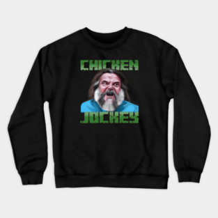 A Minecraft Movie: Steve & the Chicken Jockey Crewneck Sweatshirt