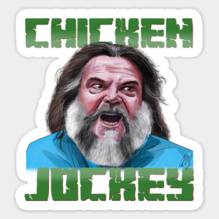 A Minecraft Movie: Steve & the Chicken Jockey Sticker