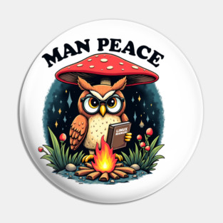 Man Peace – Linux Owl at Camp Pin