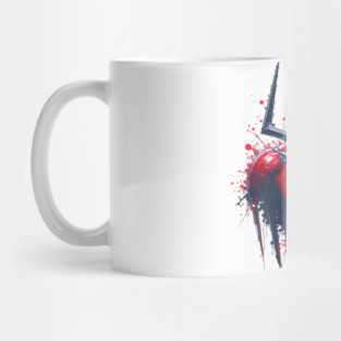 Reddish Spider Mug