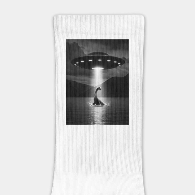 Loch Ness and UFO by Megadorim