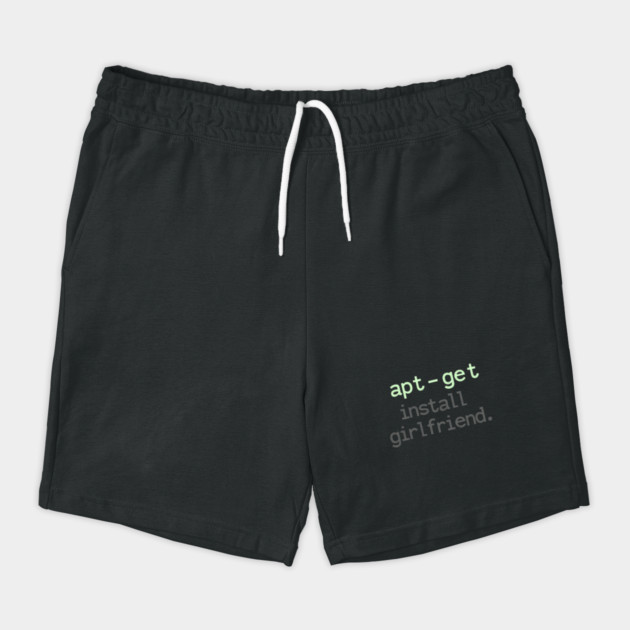 apt-get install girlfriend – Linux Terminal Humor by Hobby Helpers Merch