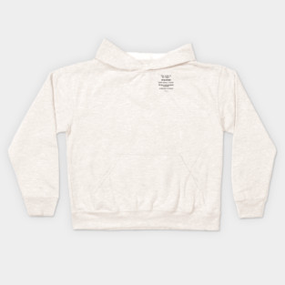 Psalm 27:1 – The Lord Is My Light and Salvation Kids Hoodie